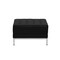 Emma and Oliver Faux Leather Quilted Tufted Living Room/Reception Ottoman